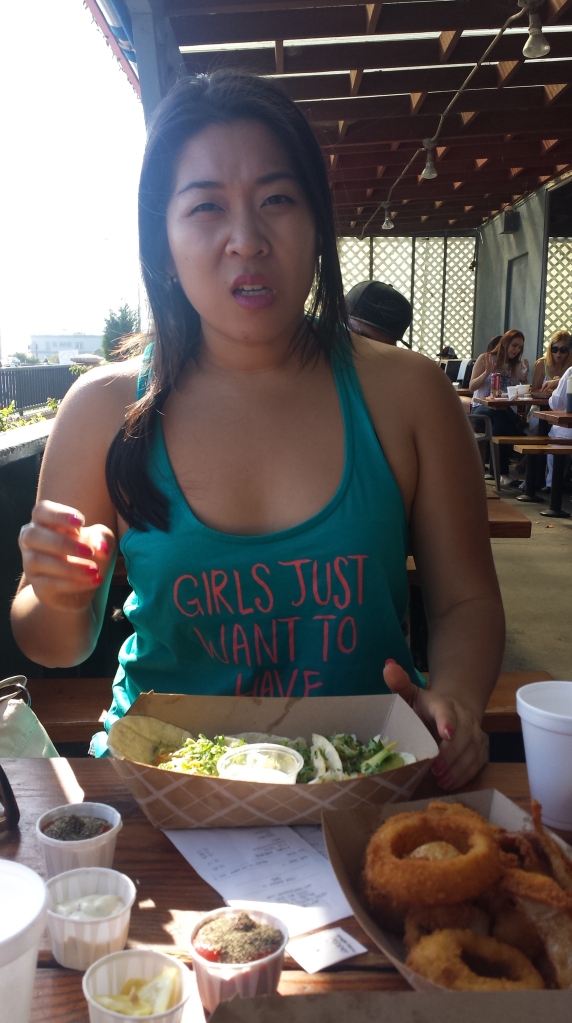 Caught off-guard, yet again, while trying to take a cute picture with my food. #Asianstakingpicturesoffood. Your welcome.